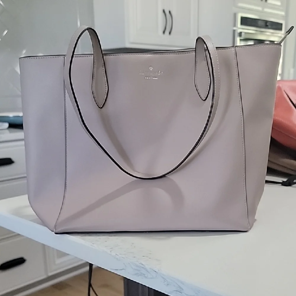 kate spade Pale Pink Saffiano Leather Tote